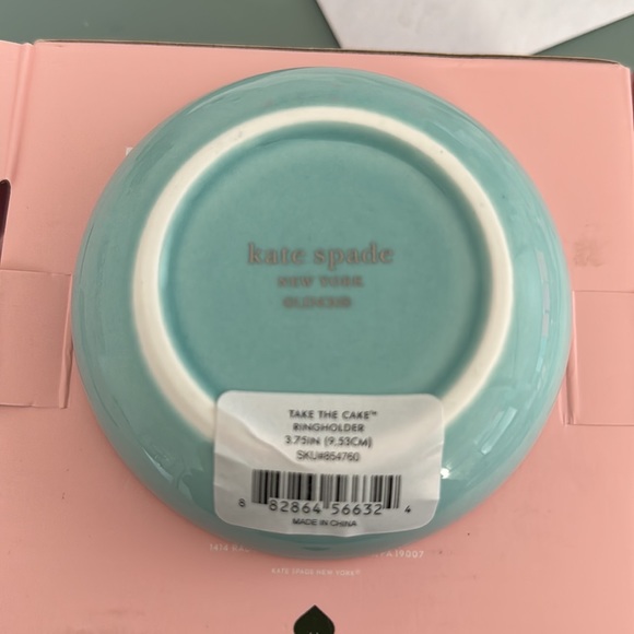 kate spade Bath Kate Spade Take The Cake With This Ring Dish Poshmark